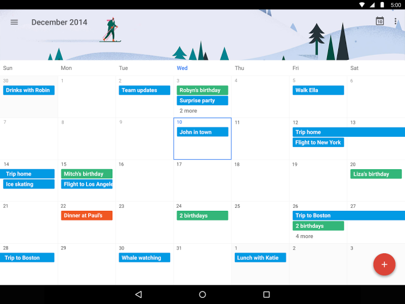 Google Agenda, Cal, Wave Calendar les 10 meilleurs agendas gratuits